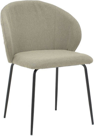 Olympian Столички Трапезария с платнена облицовка Grey-beige 1бр 50x55x83бр