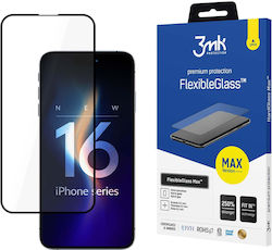 3MK Tempered Glass 1pcs Black (iPhone 16 Pro Max)