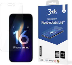 3MK Flexibleglass Lite 0.16mm Screen Protector 1pcs (iPhone 16 Pro)