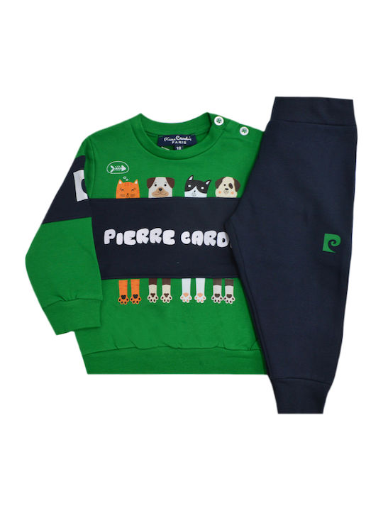 Kinder Sweatpants Set - Jogginganzug Green/Blue