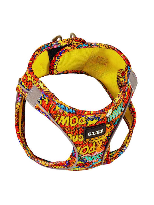 Glee Hundegeschirr Wow Satteltyp Xlarge A:42-54cm B:54-60cm Mehrfarbig