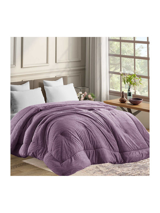 Borea Bettbezug Großes Doppelbett 220x240cm Jungle Purple