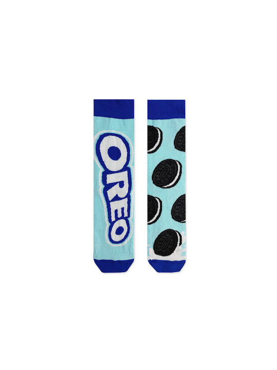 Sox Cotton Socks Cookie Designs Light Blue