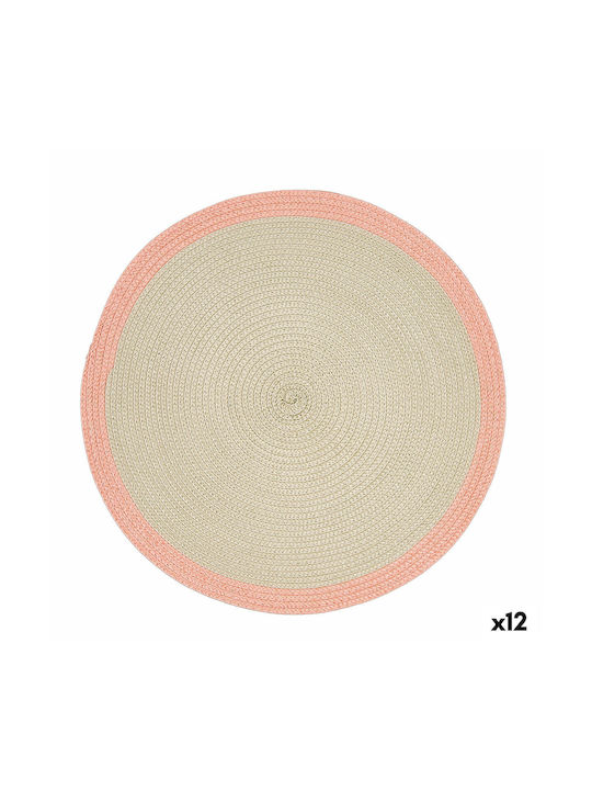 Quid Plastic Placemats Pink 12pcs