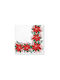 Plastona Christmas Napkins L25xW25cm 1pcs