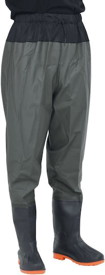 Waist Waders Boots Dark Green Size 40 4017010 Green