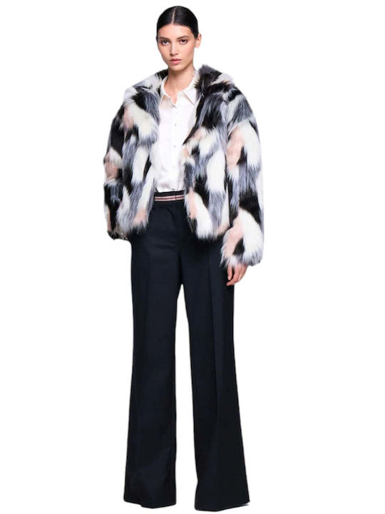 Women's Fabric Trousers Colored