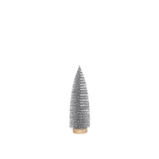 Weihnachtsdekoration Baum Klassisch Silber