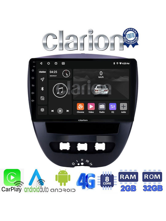 Clarion Автомобилна Аудио Система (Блутут/USB/WiFi/GPS/Apple-Carplay/Android-Auto) с Тъчскрийн 9"