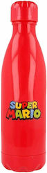 Stor Детска Бутилка За Вода Super Mario Non Spill 600ml Червена Stor Детска Бутилка За Вода Super Mario Non Spill 600ml Червена