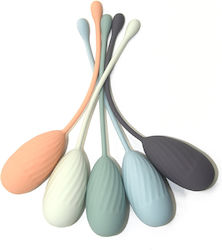 Σετ Κολπικές Μπάλες Σιλικόνης Sexopolis Wellness Kegel Exerciser Bullet Premium Silicone Kegel Ball Set Πολύχρωμο