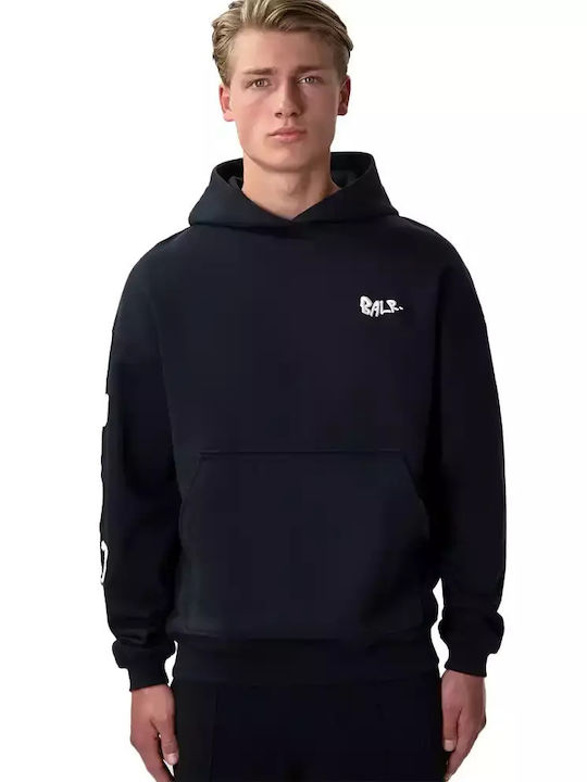 Sweatshirt mit Kapuze Jet Schwarz