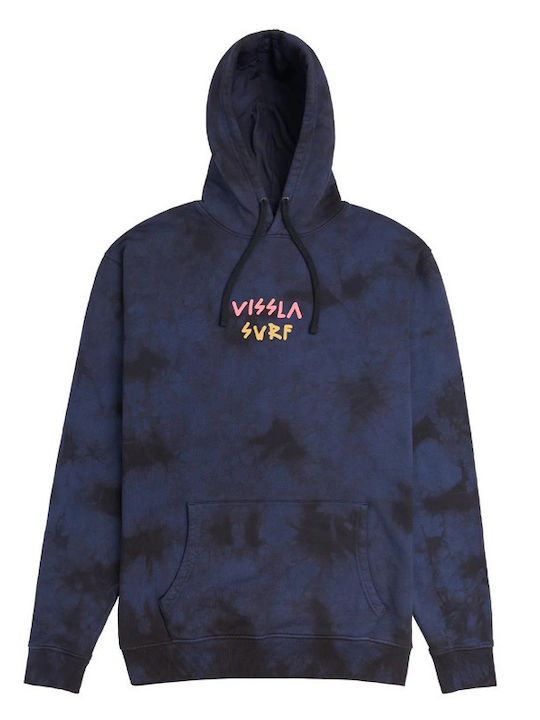 Vissla Φούτερ Black με Κουκούλα