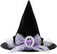 Purple Witch Hat with Tulle