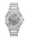Boss Skeleton Herrenuhr mit Silbernem Edelstahlarmband