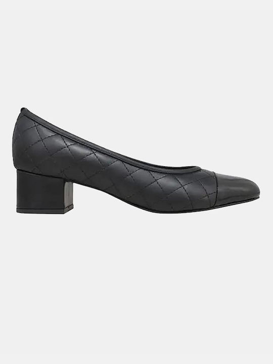 Kalogirou Leder Pumps Schwarz