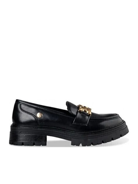 Envie Shoes Women's Loafers in Black Color