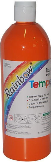 Phoenix Arts Tempera Paints Orange 500ml in Bottle 500ml 1pcs