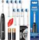 Pro Battery Precision Clean Ηλεκτρική Οδοντόβουρτσα Μπαταρίας Μαύρη