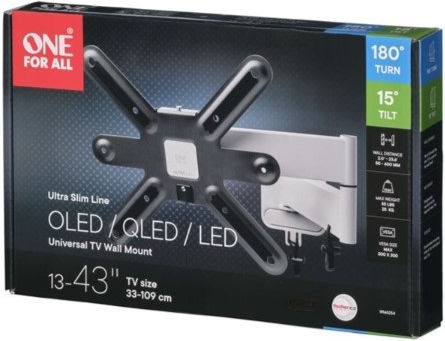 One For All One All Wandhalterung für Fernseher mit Arm