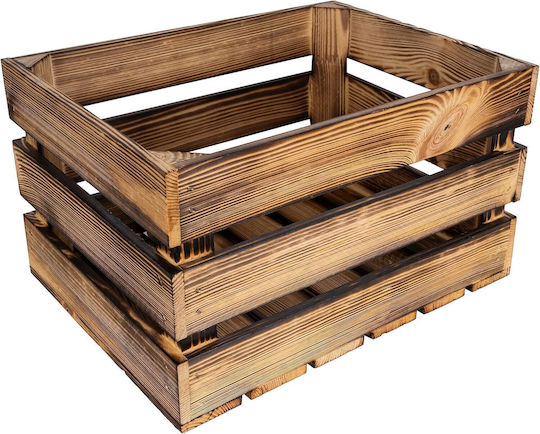 Creative Διακοσμητικό Καφάσι Κήπου Ξύλινο 40x30x23εκ. JAN-CD-SKRZYNKA-OPALANA-40x30x23