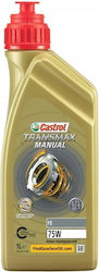Castrol Transmax Βαλβολίνη για Χειροκίνητο Κιβώτιο 75W 1lt Castrol Transmax Βαλβολίνη για Χειροκίνητο Κιβώτιο 75W 1lt