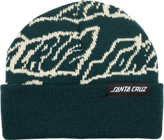 Beanie Beanie Knitted in Green color