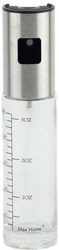 Max Home Δοχείο Λαδιού Σπρέι Γυάλινο 110ml