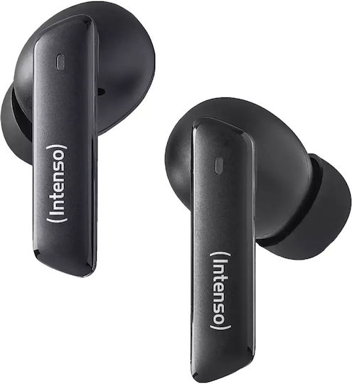 Intenso T500HAE In-ear Bluetooth Handsfree Ακουστικά με Θήκη Φόρτισης Μαύρα