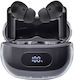 Intenso T310AE In-Ear Bluetooth-Freisprecheinrichtung Kopfhörer mit Ladeetui Schwarz