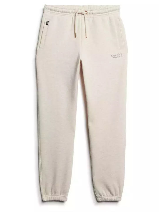 Superdry Παντελόνι Φόρμας με Λάστιχο Fleece Lig...