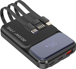 LinQ PD15500 10000mAh 20W Μαύρο