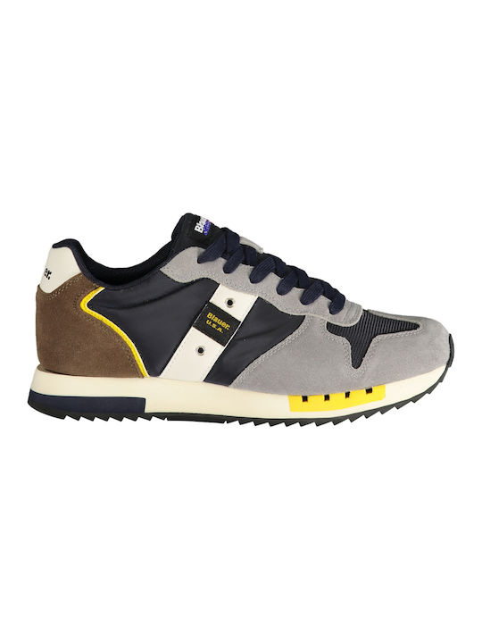 Blauer Sneakers Grey