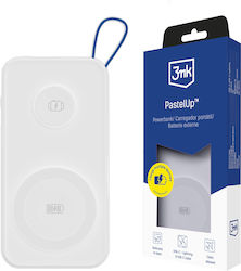 3MK PastelUp 10000mAh 22.5W Λευκό