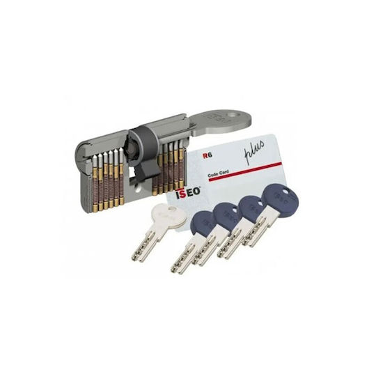 ISEO Cilindru de Încuietoare De Securitate R6 Plus 60mm (30-30) cu 5 Chei