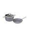Berlinger Haus Cookware Set of Aluminum with Non-stick Coating Aspen Collection 3pcs