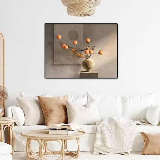 Ελαιογραφία Ανθοδοχεια Καμβά Διάσταση 100x70cm