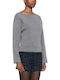 Chiarificazione Women's Blouse Long Sleeve Grey