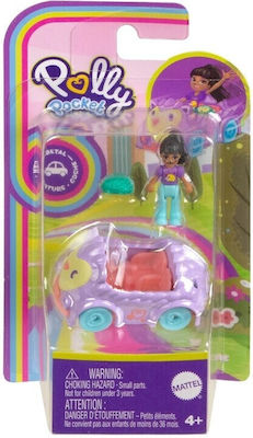 Polly Pocket Pollyville Auto Jez Figuren