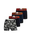 Uomo Men's Boxers Colorful 4Pack