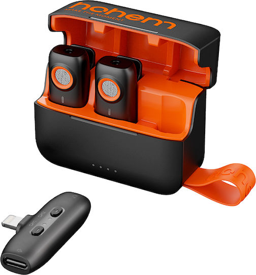 Hohem MIC-01 Lightning Wireless Microphone Πέτου, Clip On for Vocals