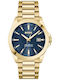 Boss Strike Men's Watch 41mm Battery with Gold Metal Bracelet