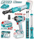 Total TOSLI240461E Set Ratchet & Workshop Lamp & Impact Driver Brushless 20V with 2 Batteries 4Ah