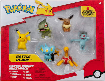 Figurine de Luptă Pokemon 6 Pk Pkw3614