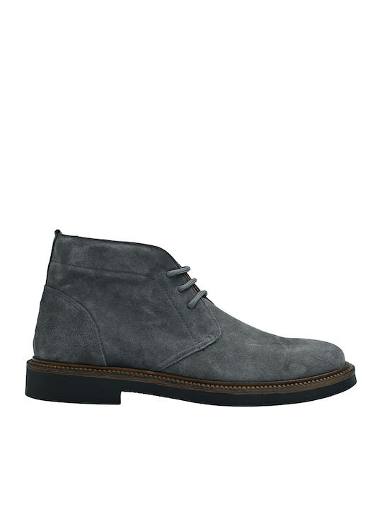 Antonio Shoes Suede Gray Boots