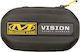 Mechanix Wear Θήκη Γυαλιών Ημίσκληρη με Φερμουάρ Μαύρη