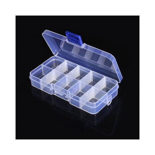 Werkzeugkoffer-Organisator Transparente 13x6.8x2.3cm