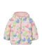 Kids' Quilted Jacket with Lining & Hood Multicolour