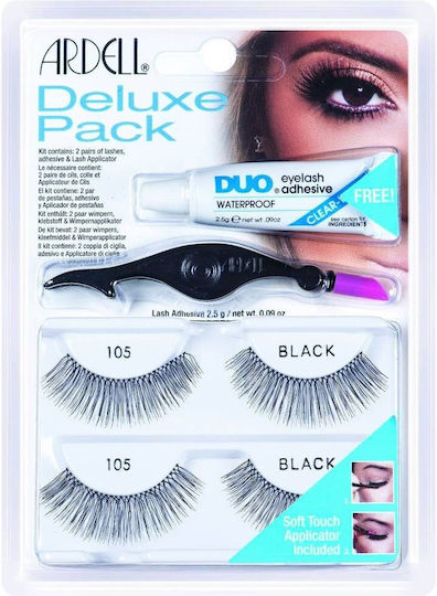 Ardell Deluxe Pack Magnetische Wimpern 105 Schwarze