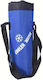 Blue Portable Drawstring Water Bottle Pouch Insulated Cooler Bag Large